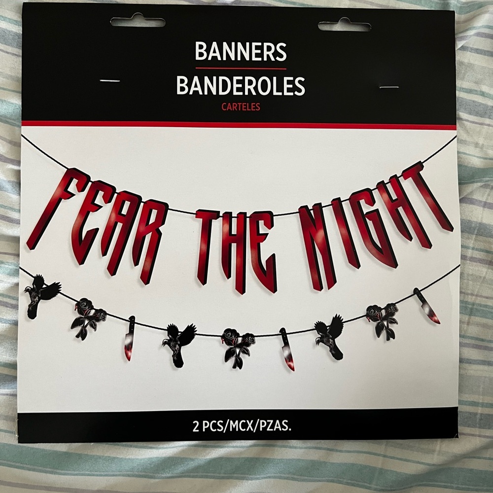 Fear the Night Party Banner